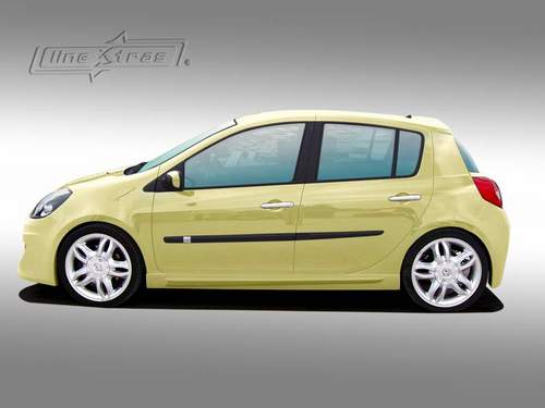 Taloneras laterales Renault Clio 05- Space Linextras